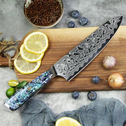 The Emperor - Set of 2 - Japanese Folded Damascus Steel Knives