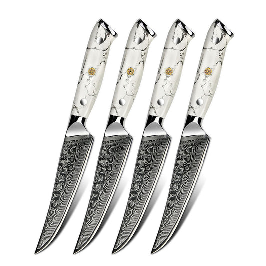 Asuka Steak Knife Set - White